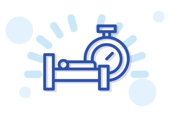 Healthcare Icon Sleep Time: Graphics and Icons for Local Business