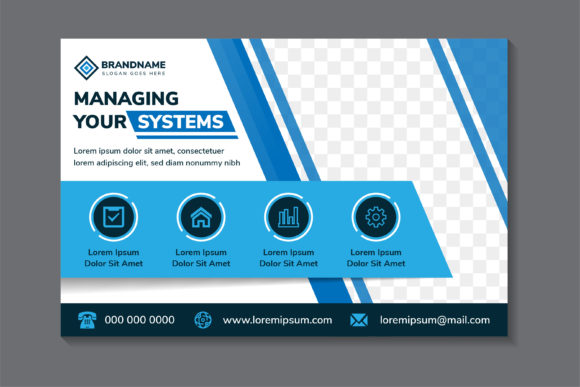 Horizontal Flyer Managing Your Systems: Graphics and Print Templates