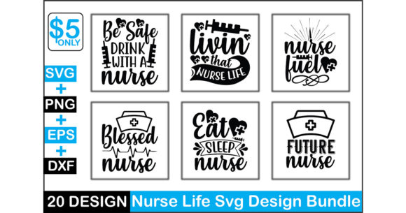Nurse Life SVG Design Bundle
