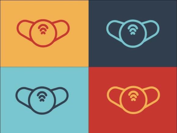 Round Medical Mask: Graphics and Logos for Modern Branding